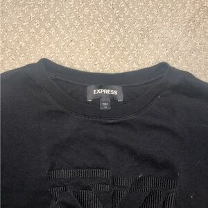 Two Men’s Express T Shirts (Black and White)